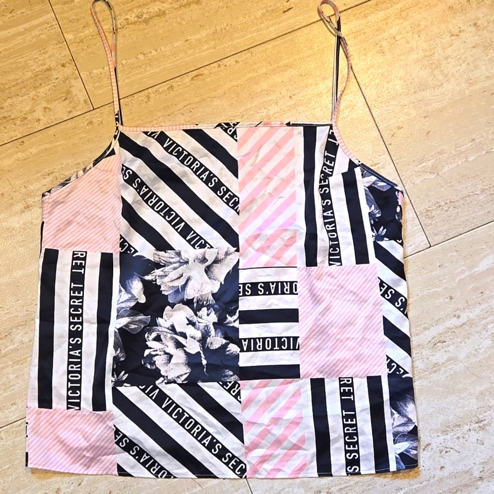 Victoria's Secret Patchwork Silky Camisole